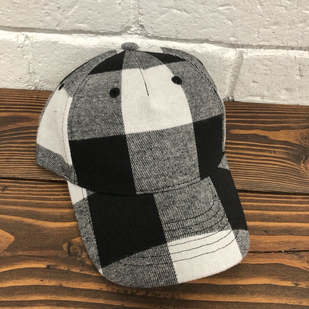 Women’s plaid boutique hat